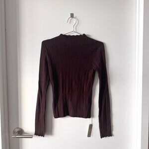 *NWT* Neiwei Knitted Ribbed Sweater - Incredibly Made (Size Small)